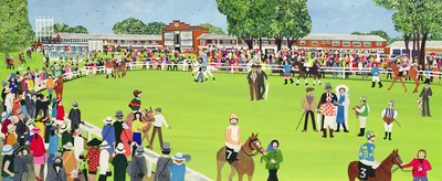 Ascot - das Paddock von Judy Joel